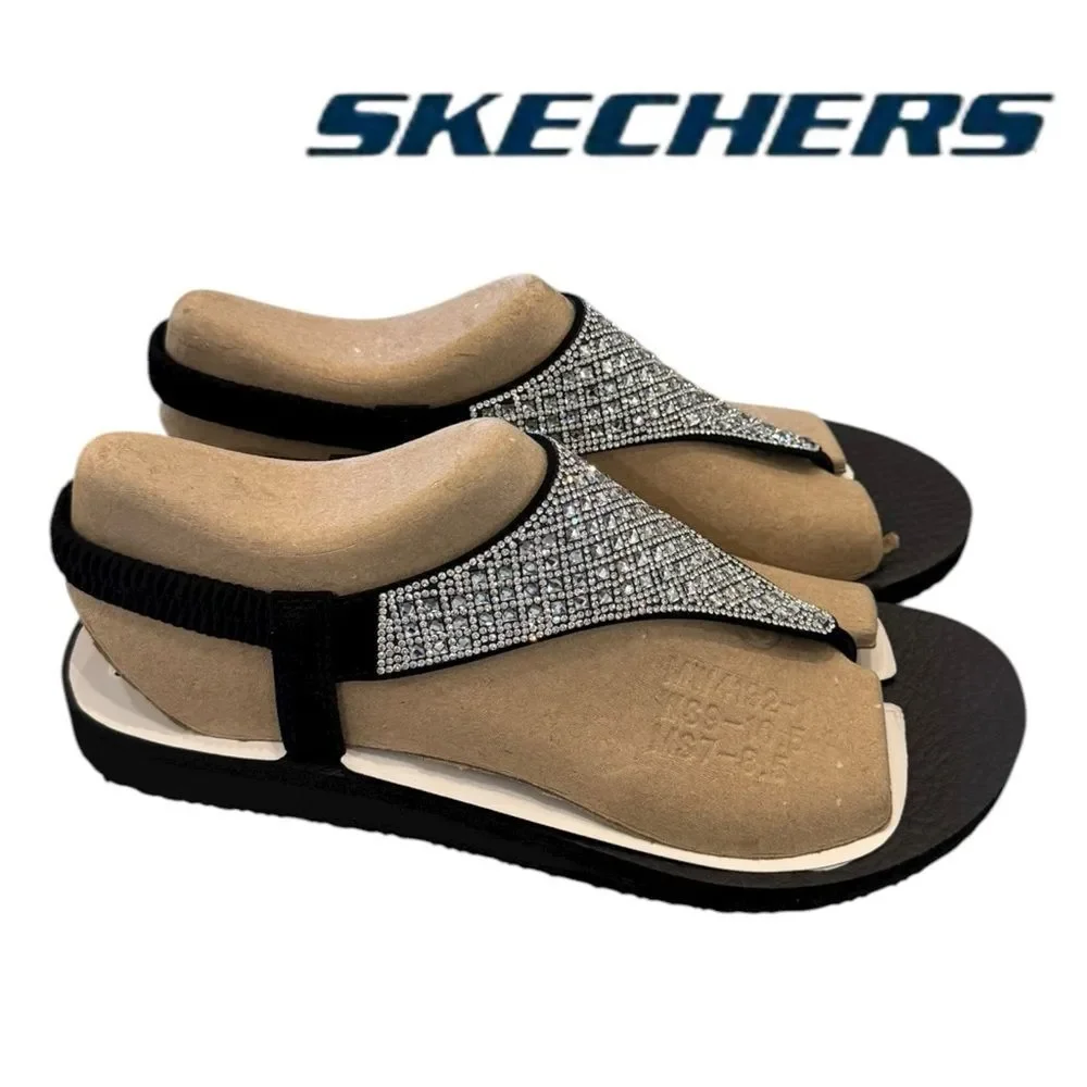 Private Listing!! Skechers Cali “Meditation - Rockstar” Women’s Sandals 10 - Picture 3 of 7